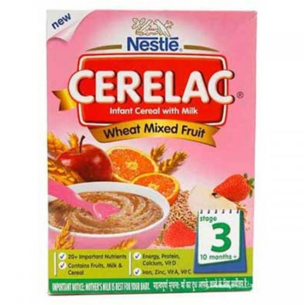 Nestle Cerelac 1 Wheat & 3 Fruits Baby Food (6 M+) - Online Grocery  Shopping and Delivery in Bangladesh
